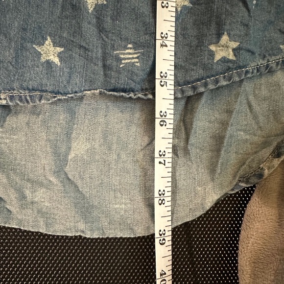 Denim Dress with Stars - Picture 5 of 7